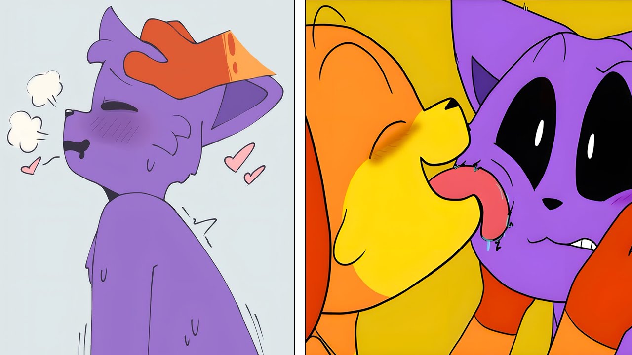 CatNap и DogDay: Слишком близко, чтобы дышать | Poppy Playtime, глава 4 | Озвучка комикса