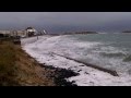 TEMPETE EN BRETAGNE/TREGASTEL/GREVE BLANCHE 03 MARS 2014