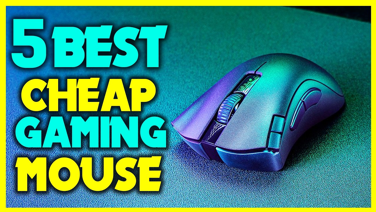 ✅Top 5 Best Cheap Gaming Mouse Review - Buying Guide