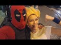 Maskenbal, drustvene igre i bundeve. GOKU i DEADPOOL - VLOG 114