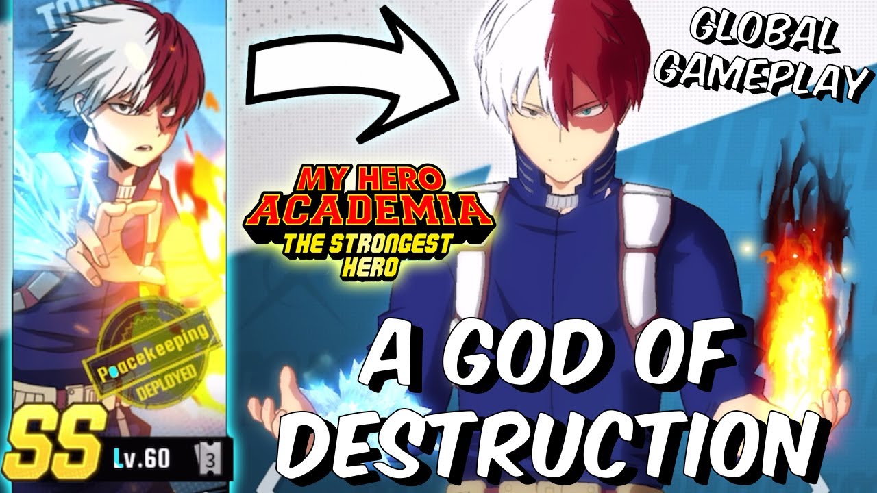 SS Shoto Todoroki is a PVE GOD SLAYER! Gameplay Showcase My Hero