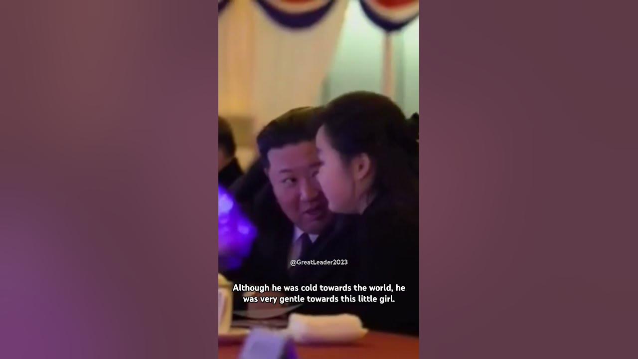 This is the love a father gives to his daughter. 🥰 #shorts #kimjongun #northkorea #leader