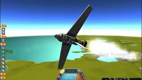 Space-Plane test flight - Kerbal Space Program