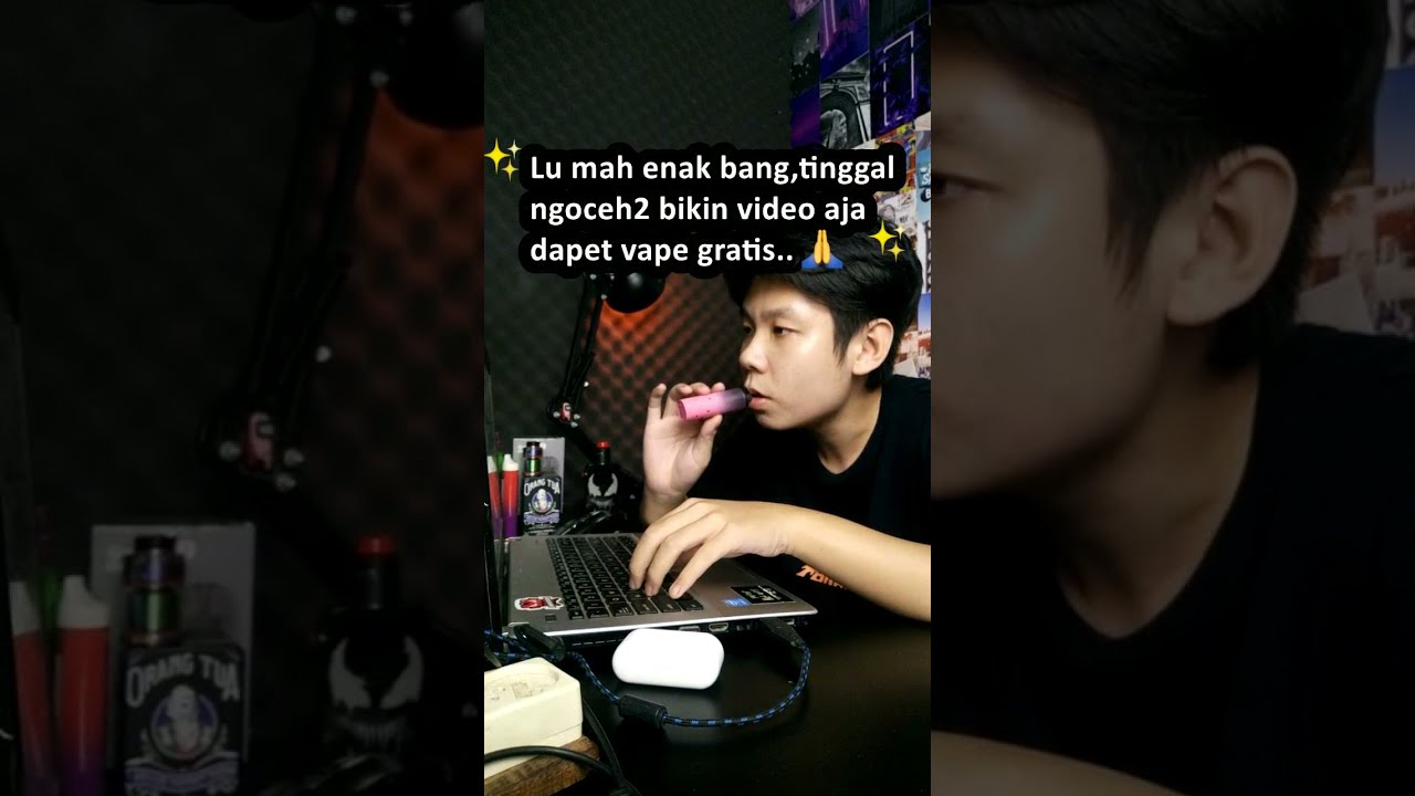ketika jadi youtuber vape dikira enak