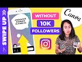 How to CREATE INSTAGRAM STORIES with ANIMATIONS in Canva