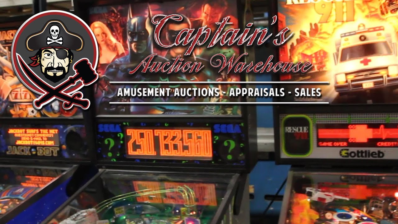 Massive Pinball Auction June 13 2015! YouTube