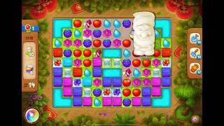GardenScapes Level 1310 no boosters (20 moves)