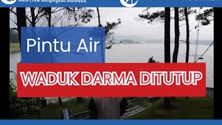 Volume Air Waduk Darma Makin Menyusut, Pintu Air Ditutup Sampai Mei 2021