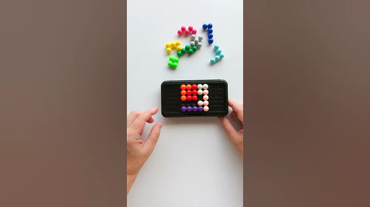 Solving the Kanoodle Pyramid 163 😉#shorts