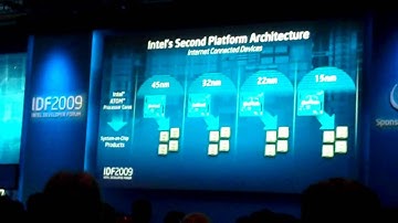 Paul Otellini Keynote Excerpts 1 Process, Processors   IDF 9 22 09