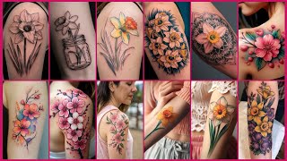 20+ March Born Beauties Tattoo Ideas🌼 March Birth Flower Tattoo Designs 🌸 Daffodil Tattoo Ideas