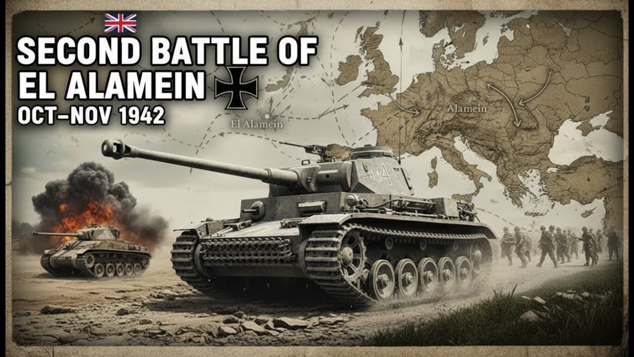 World War II: Second Battle of El Alamein (Oct–Nov 1942) - Allies ...