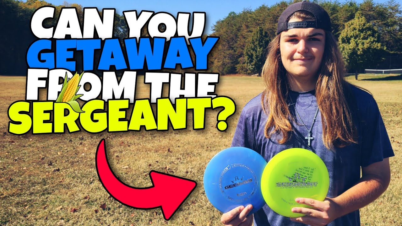 Dynamic Discs Getaway & Dynamic Discs Sergeant Comparison Alex