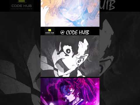 This is how anime looks when animated by frame by frame | Code hub  #demonslayer # demon slayer