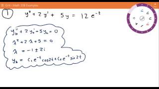 Method of Undetermined Coefficients   Example 1 | Differential Equations | Griti