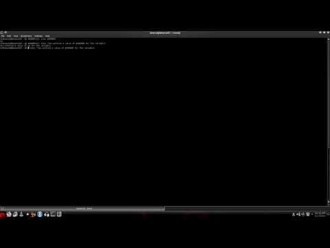 READ-Shell Script - How to write programs in Linux for Beginners - pt3- (Arch Linux / KDE)