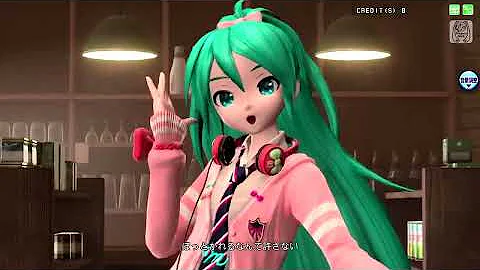 Hatsune Miku "こっち向いて/Baby" Project DIVA Arcade