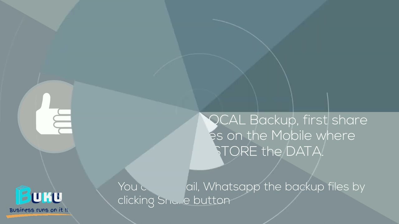 Buku - Data Backup and Restore Process