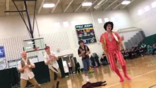 Holy Name High School senior lip sync 2014