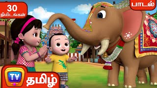 யானை பாடல்  (Yanai Song)   More ChuChu TV Baby Songs Tamil - Rhymes Collection