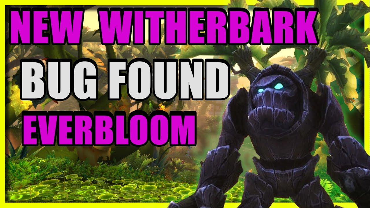 Gamebreaking Witherbark Bug To Break Him Out Of His Boss Area