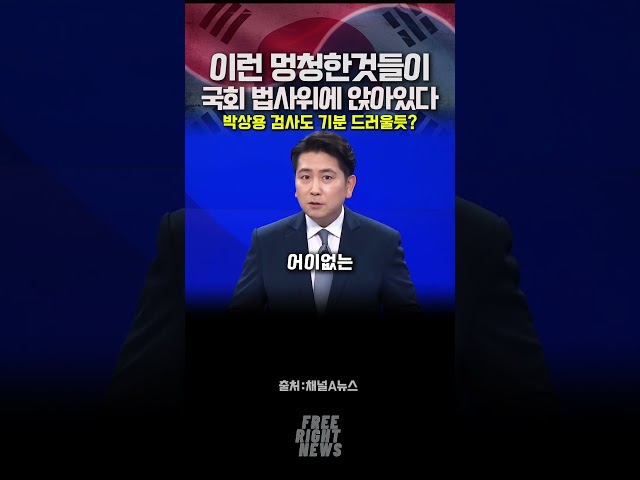 이런것들이 국회 법사위라고