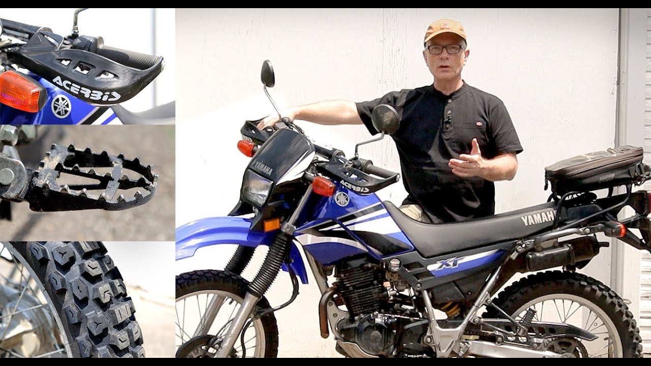 My Dual Sport Setup on the Yamaha XT