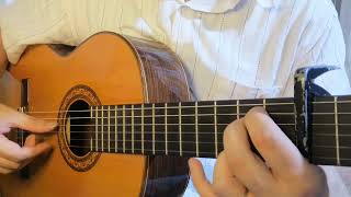 زوروني كل سنة مرة - Zourouny Kol Sana Mara (Sayed Darwish) Guitar