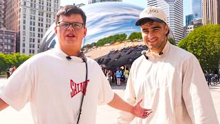 Sketch Visits The Chicago Bean For The First Time!
