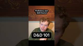 D&amp;D 101 - Lesson 7: Proficiency and Skill Checks #dnd #dnd2024