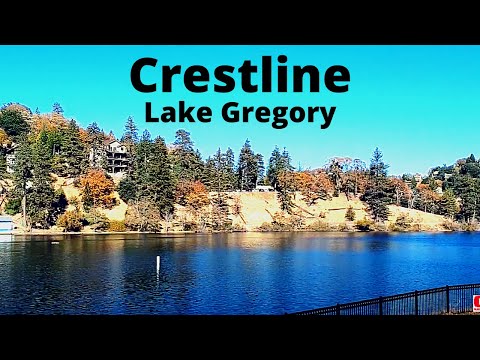 Driving on Highway 138 to Crestline | Lake Gregory | Crestline, CA [4k]