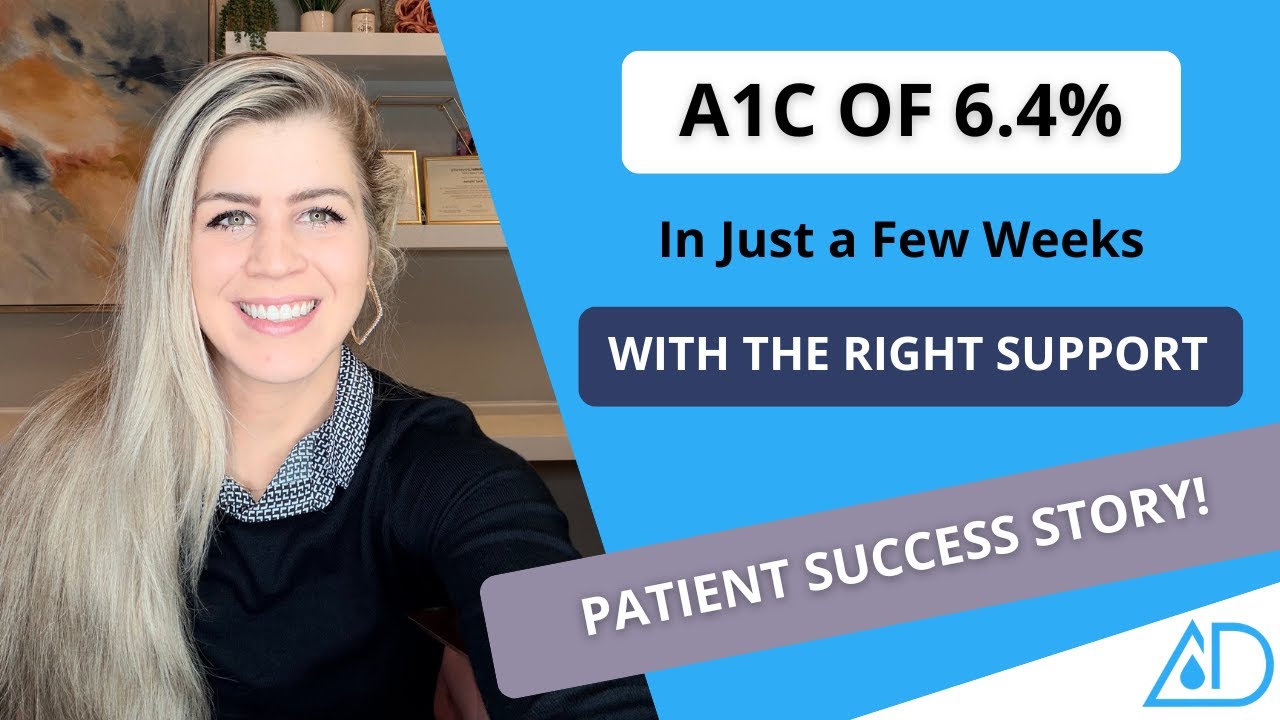 История успеха пациента! Самый низкий уровень A1C за всю историю всего за несколько недель благод...