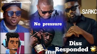Sarkodie “ No Pressure “ Jovi, Kao Denero & Khaligraph Jones - Funny African Video - Mrtalkcartoon