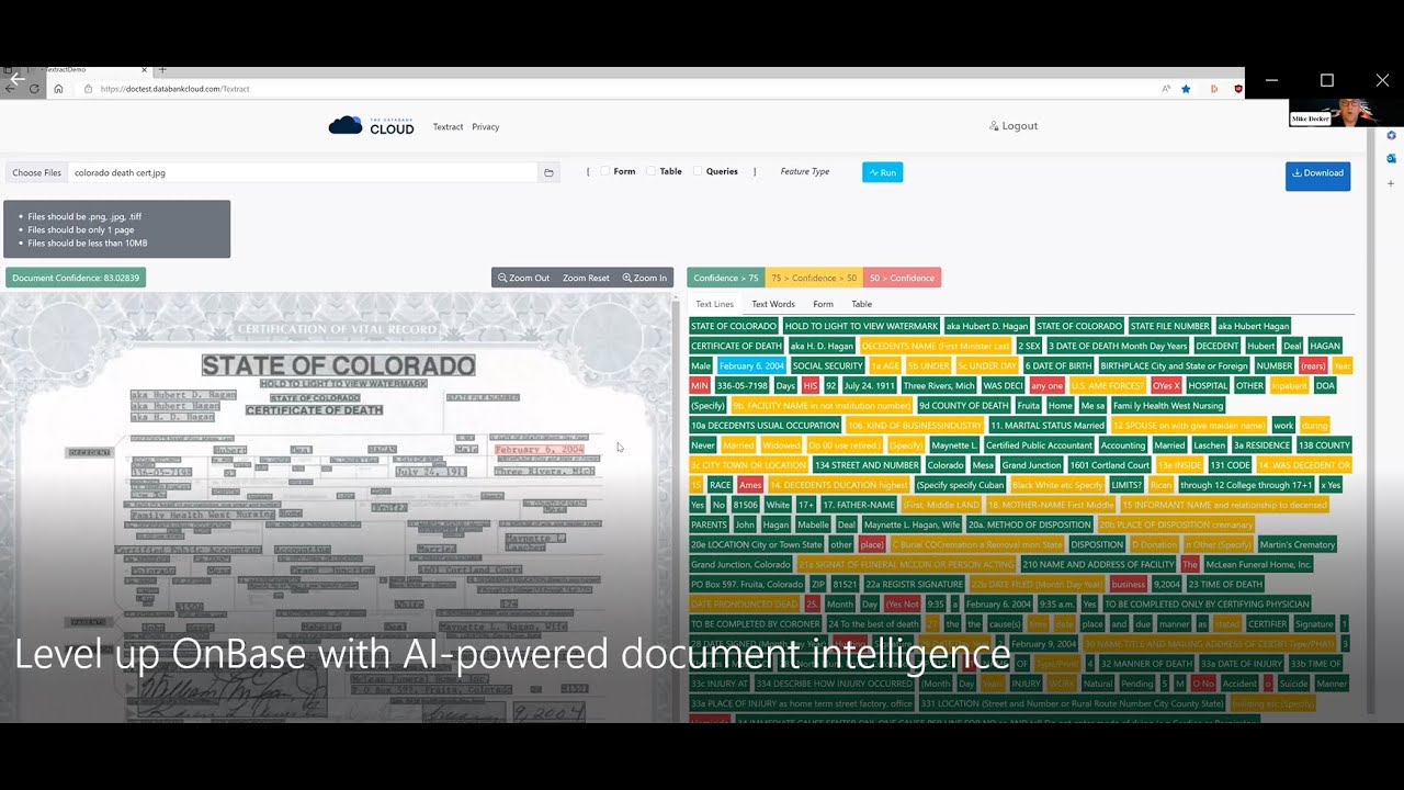 Level up OnBase with AI powered document intelligence YouTube