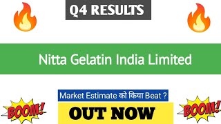 Nitta Gelatin India Q4 Result 2026 |Nitta Gelatin India Latest Update | Nitta Gelatin India news 