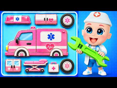 Lagu Penyelamatan Mobil | Pemeriksaan Dokter | Lagu Profesi untuk Anak 👶| BiBiBerry Indonesia