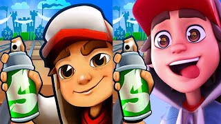 Subway Surfers - Fantasy Fest - Jake vs Subway Jake Jungle Runner Android Gameplay screenshot 1