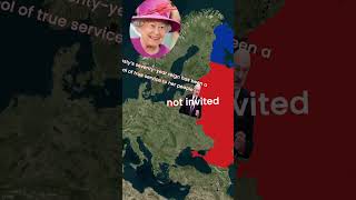 Реакция мира на смерть королевы Елизаветы | От Путина до Байдена#shorts #map