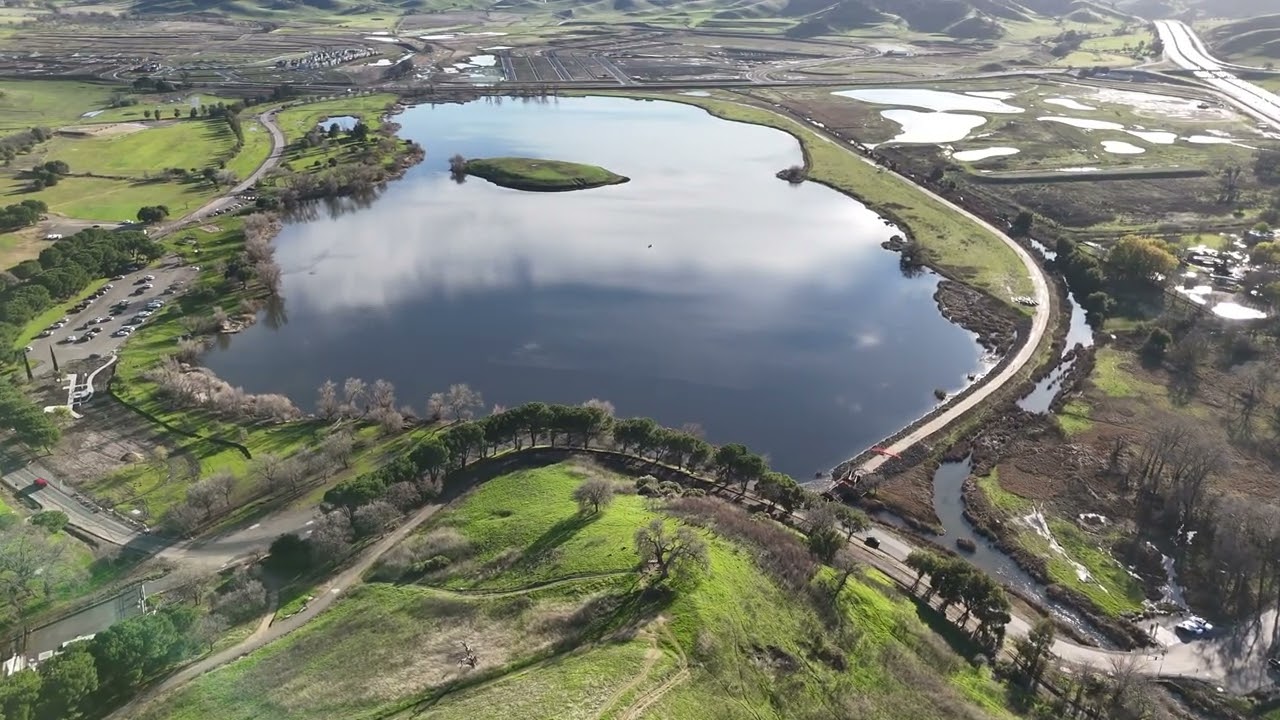 Vacaville Pena Adobe - Lagoon Valley Park [Drone view ] 
