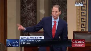 Wyden Floor Statement on Ryan Bounds' Nomination