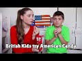 BRITISH KIDS TRY AMERICAN CANDY