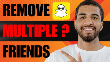 How to Remove Multiple Friends on Snapchat (2025)