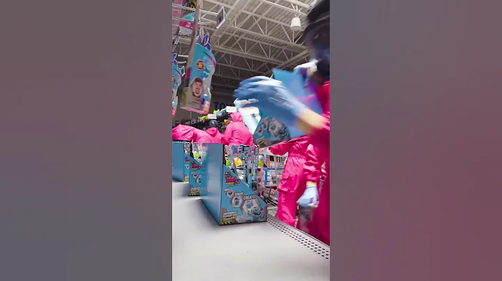 Restocking mr beast labs at walmart #shorts