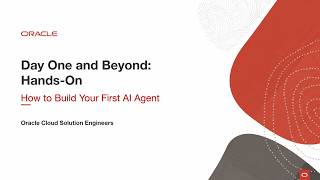 How to Build Your First AI Agent with Oracle AI Database