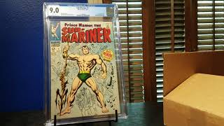 CGC unboxing Silver Age Sub-Mariner