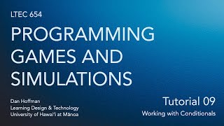 Godot Tutorial 09:  Working with Conditionals