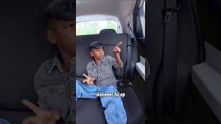 The reason why the boy is always scared when he sits in the back seat of the car 😲