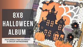 8x8 Halloween Album | CTMH Scaredy Cat | CTMH Artbooking Collection