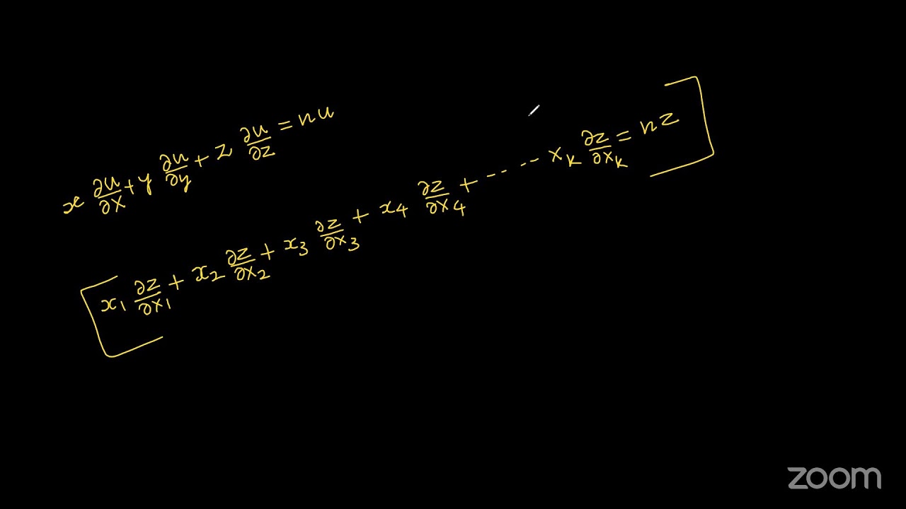 Partial Differential Calculus L2
