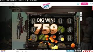 Steam Tower Top Floor Big Win